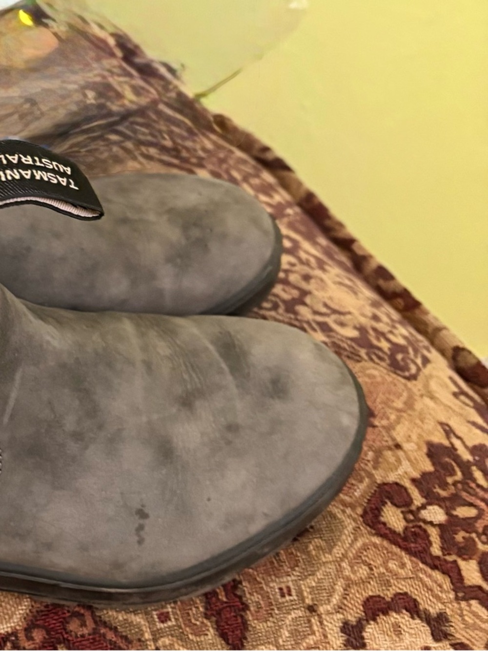 Blundstone suede boots size 4 1/2